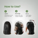 How to use Aloe Pure Shampoo apply massage and rinse steps guide