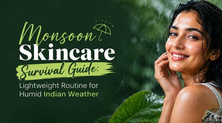 Monsoon Skincare Survival Guide: Lightweight Routine for Humid Indian Weather
